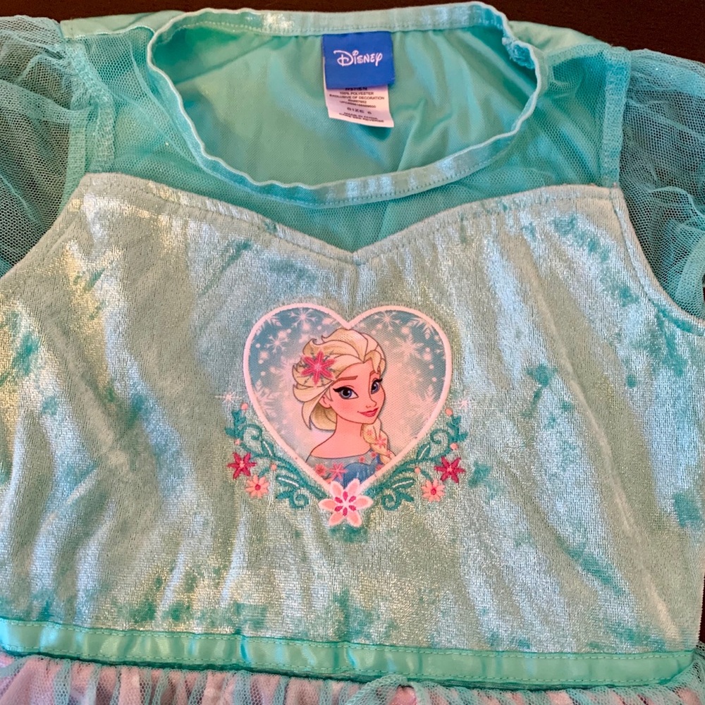 Elsa Frozen Spring Fever nightgown - Girls 6